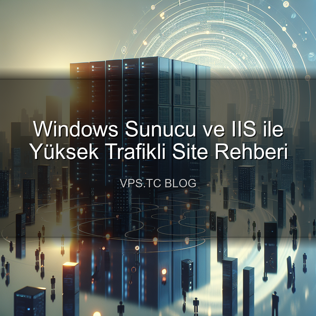 Windows Sunucu ve IIS ile Yüksek Trafikli Site Rehberi