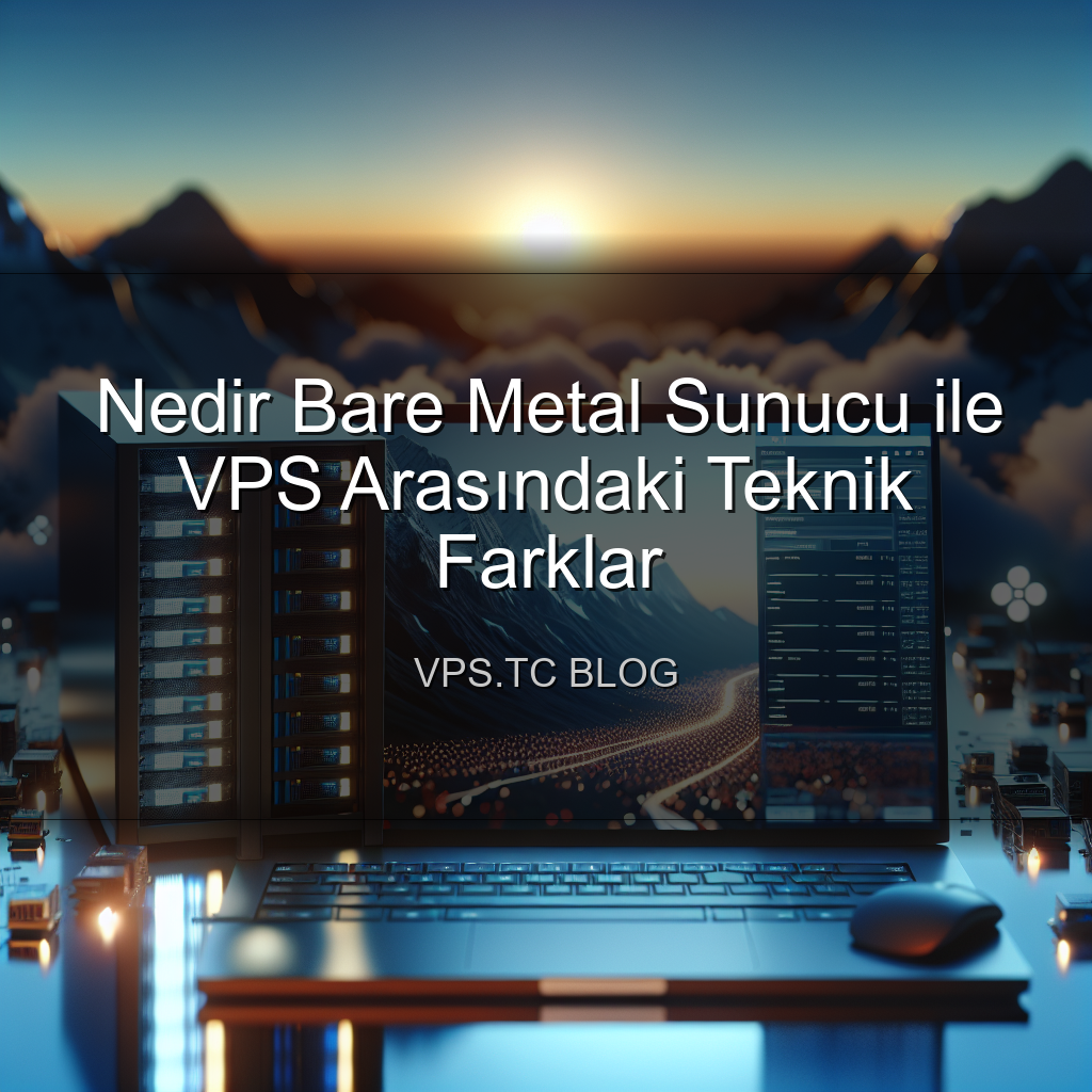 Nedir Bare Metal Sunucu ile VPS Arasındaki Teknik Farklar