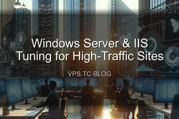 Windows Server & IIS Tuning for High-Traffic Sites