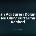 Alan Adı Süresi Dolunca Ne Olur? Kurtarma Rehberi
