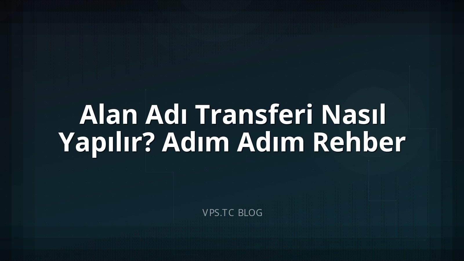 Alan Adı Transferi Nasıl Yapılır? Adım Adım Rehber