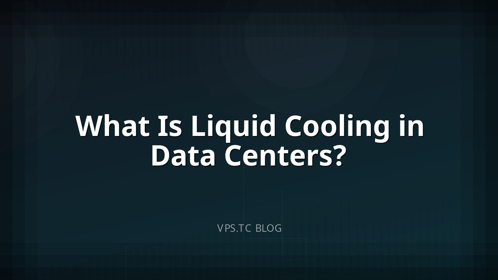What Is Liquid Cooling in Data Centers?