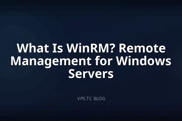 What Is WinRM? Remote Management for Windows Servers